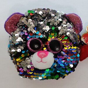 Beany Boo Wristlet Reversible Sequin Purse